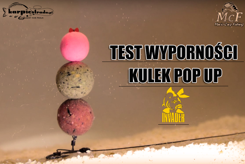 TEST WYPORNOŚCI KULEK POP-UP | MARIO CARP FISHING
