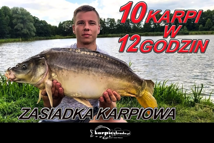 10 KARPI W 12 GODZIN NA WŁASNE KULKI | ERYK BORKOWSKI