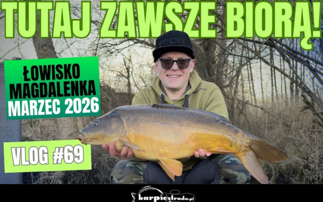 DAN ŁOWI na łowisku Magdalenka