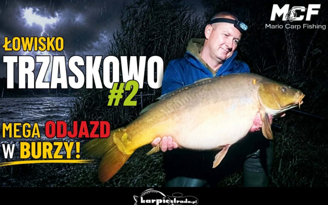 MARIO CARP FISHING | MEGA ODJAZD W BURZY