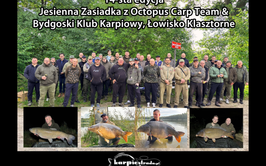 14 EDYCJA ZAWODÓW | OCTOPUS CARP TEAM & BYDGOSKI KLUB KARPIOWY